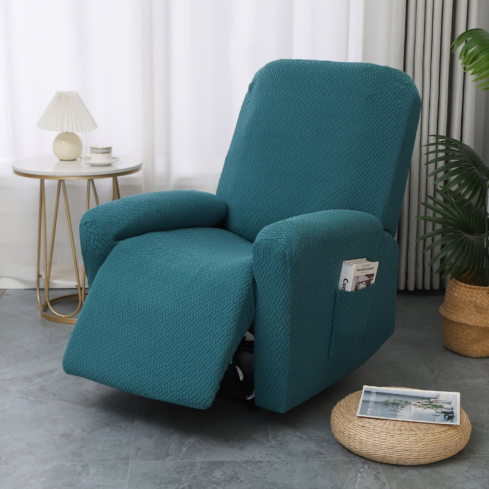 Fitted Recliner Chair Cover with Pocket