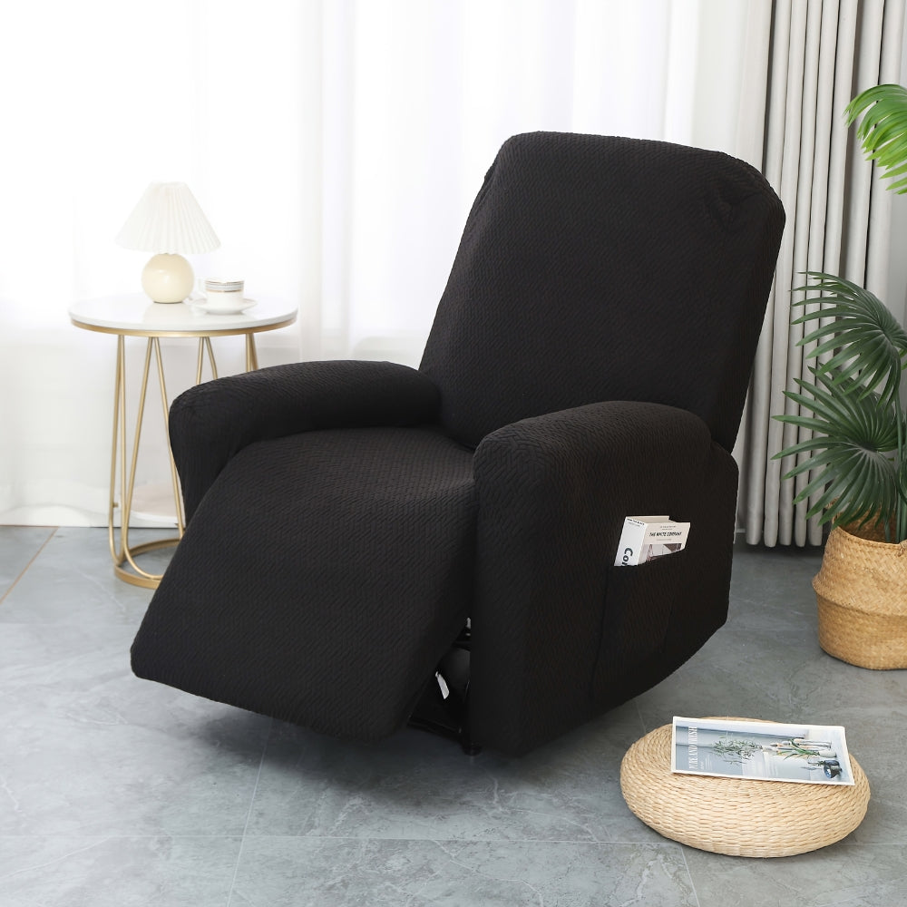 Fitted Recliner Chair Cover with Pocket