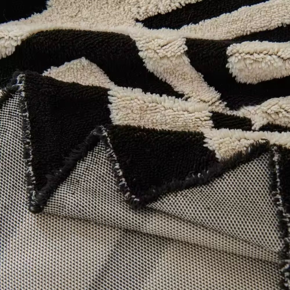 Jacquard Sofa Cover Non Slip Maze Pattern