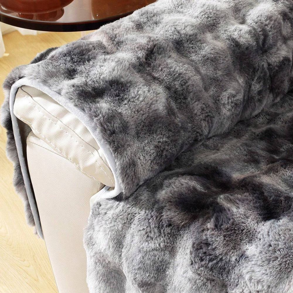 Velvet Recliner Sofa Cover Non Slip