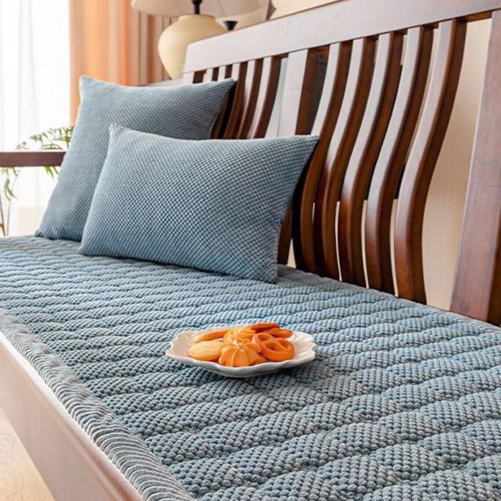 Corduroy Sofa Seat Cover Anti Slip